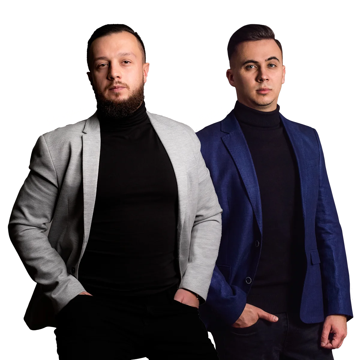 Sylwester Rykowski i Eryk Pietrzak - założyciele agencji Tadamart